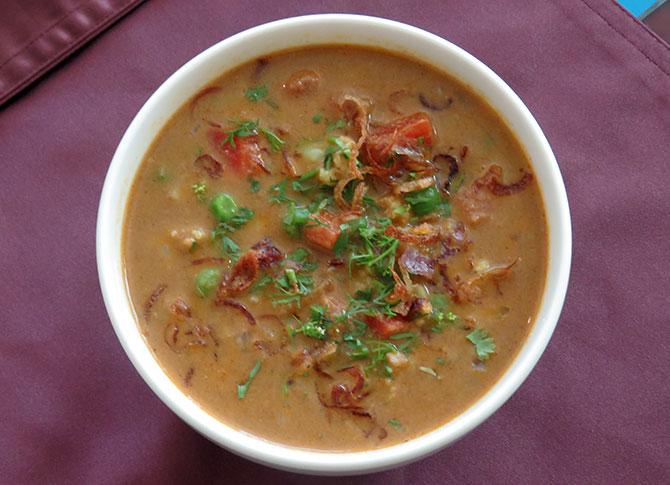 Vegetable xacuti